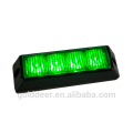 9 ~ 30V Auto Dash Estrobo led acende, luz de aviso verde Led (SL6201)